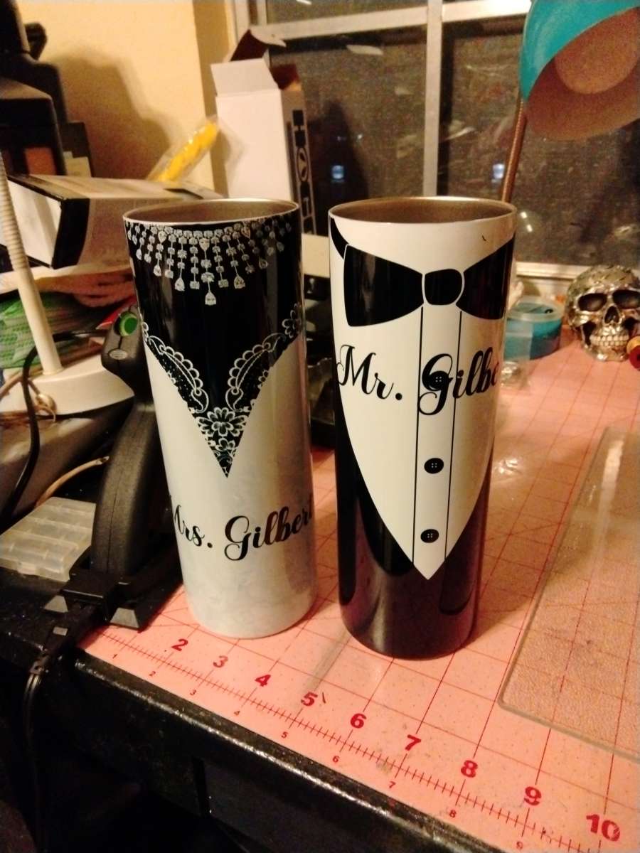 wreaths and tumblers