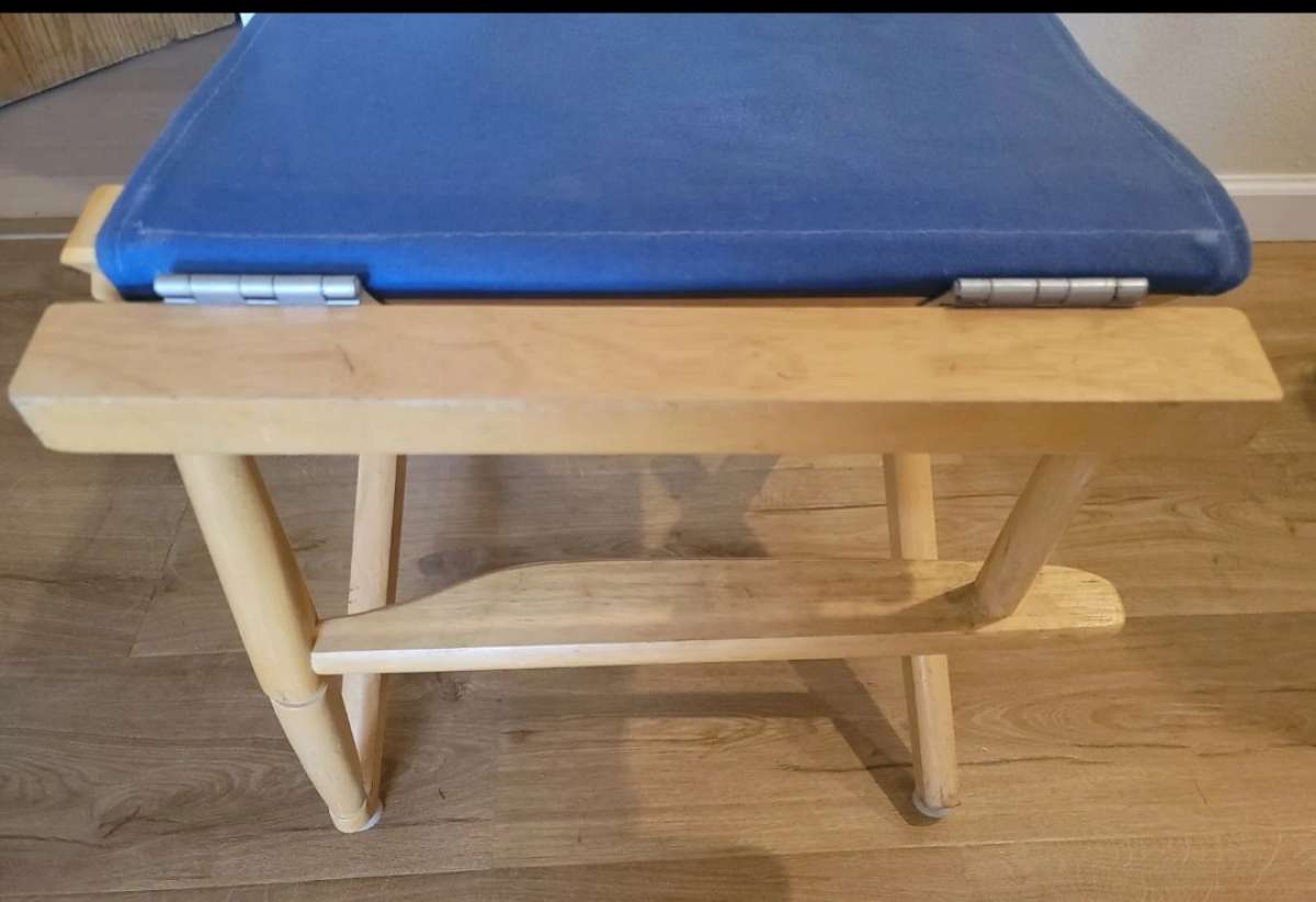 vintage 60s mid century modern folding chair