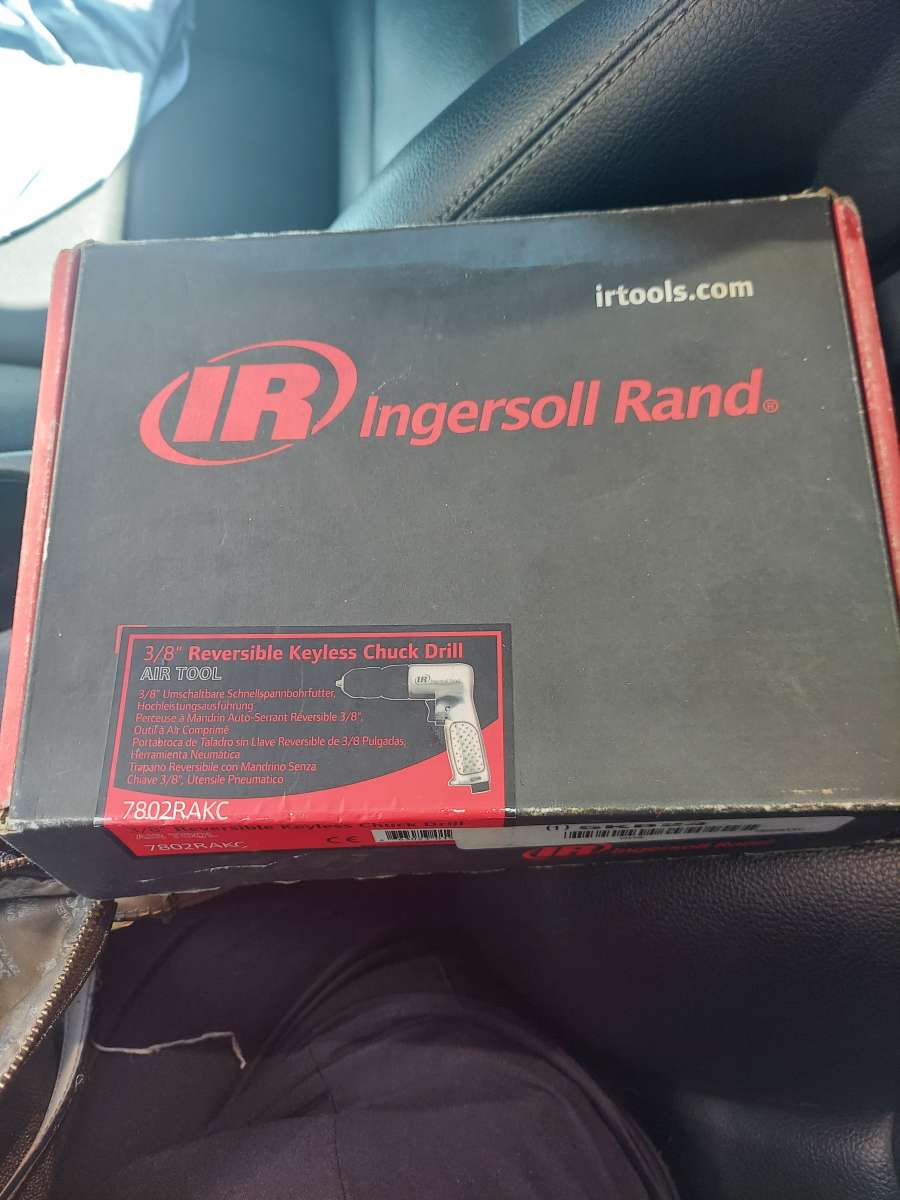 ingersoll rand air drill brand new in box