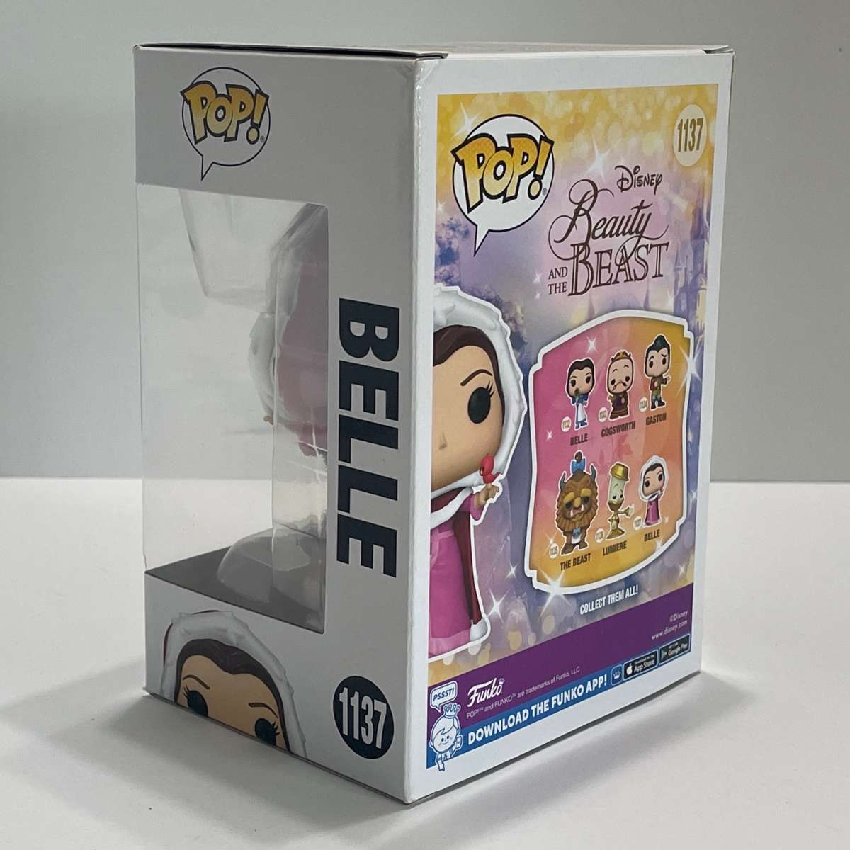 1137 Winter Belle Funko Pop Beauty  Beast NIB