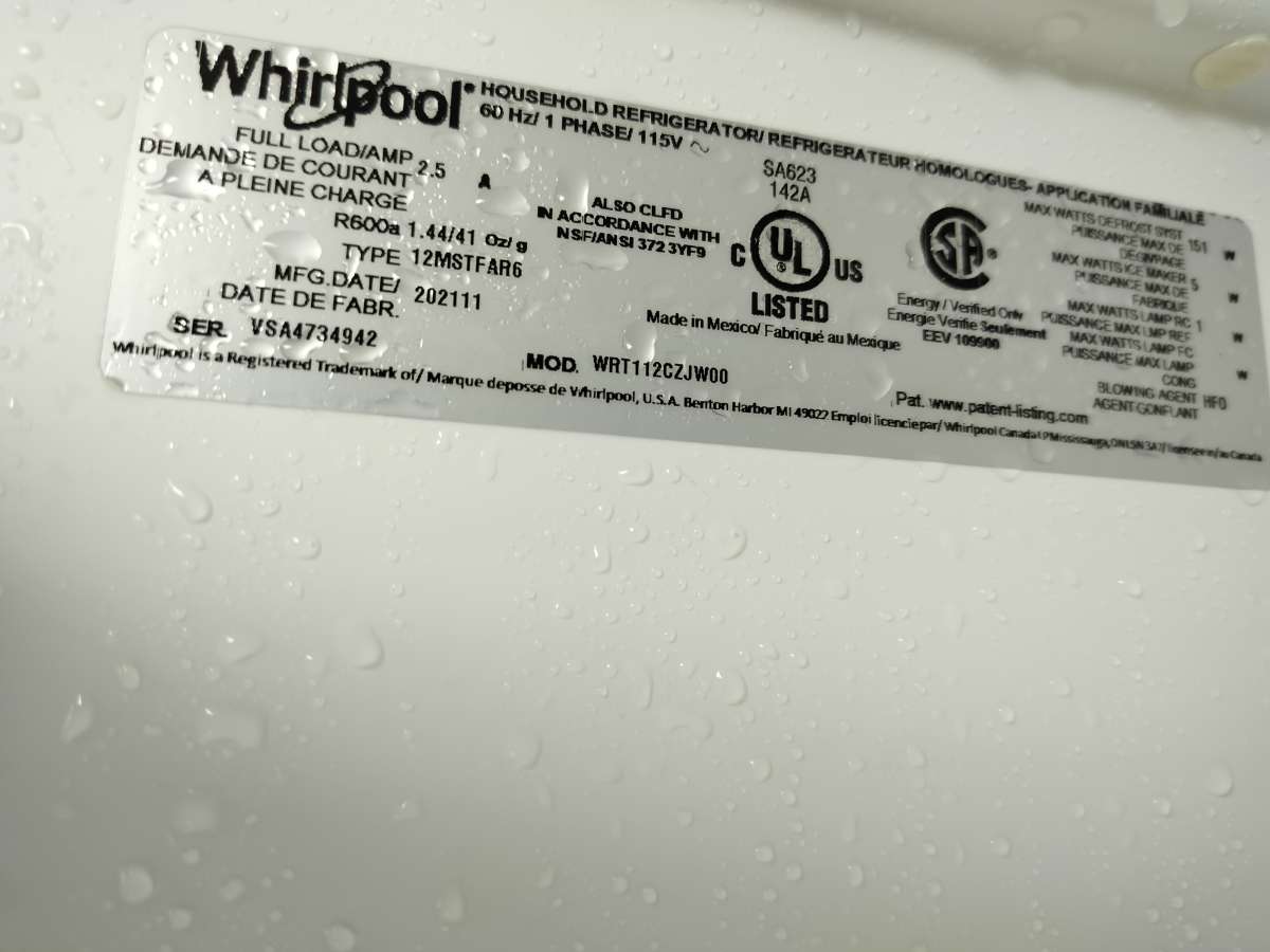 whirlpool Fridges