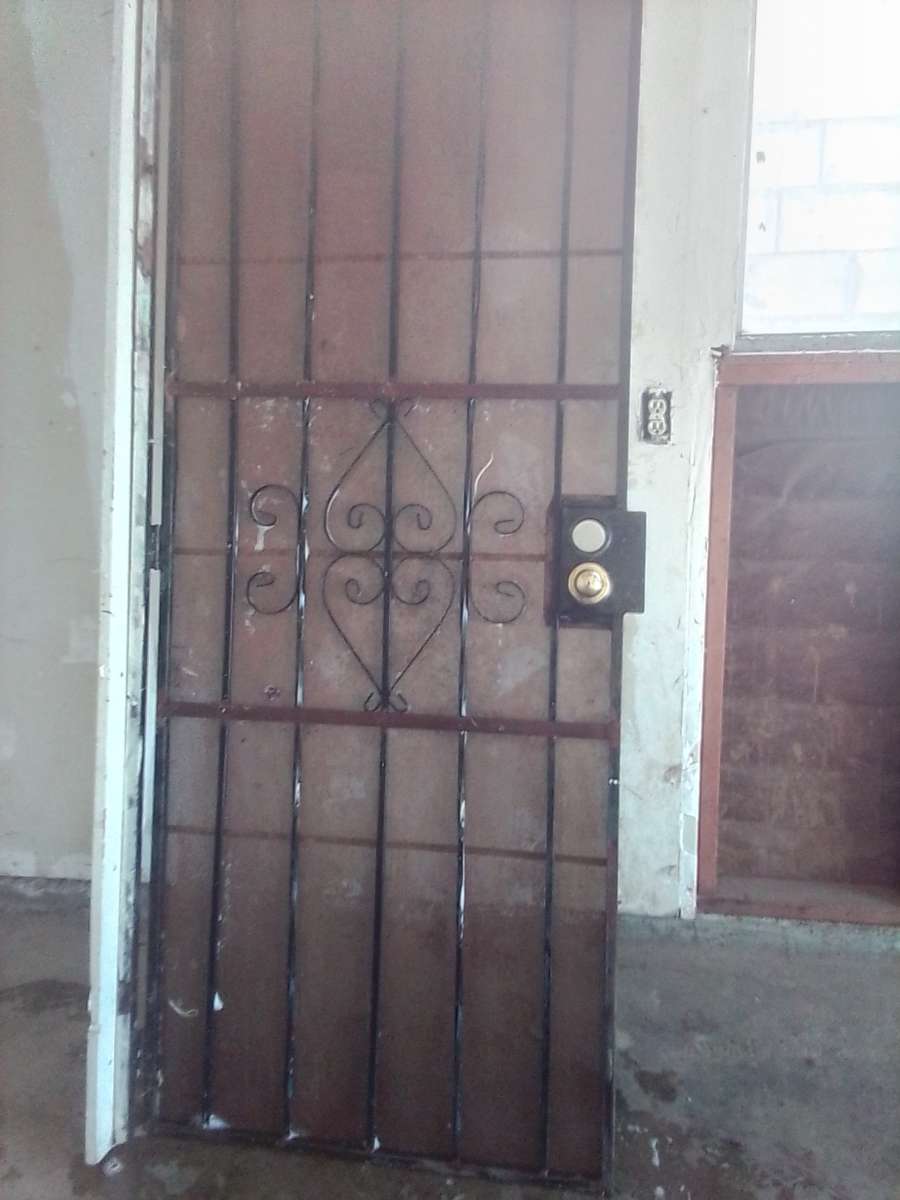 screen metal door