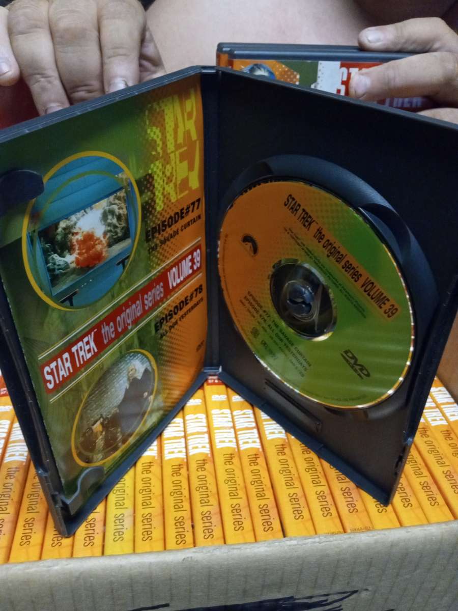 Star Trek 40 volume set DVDS