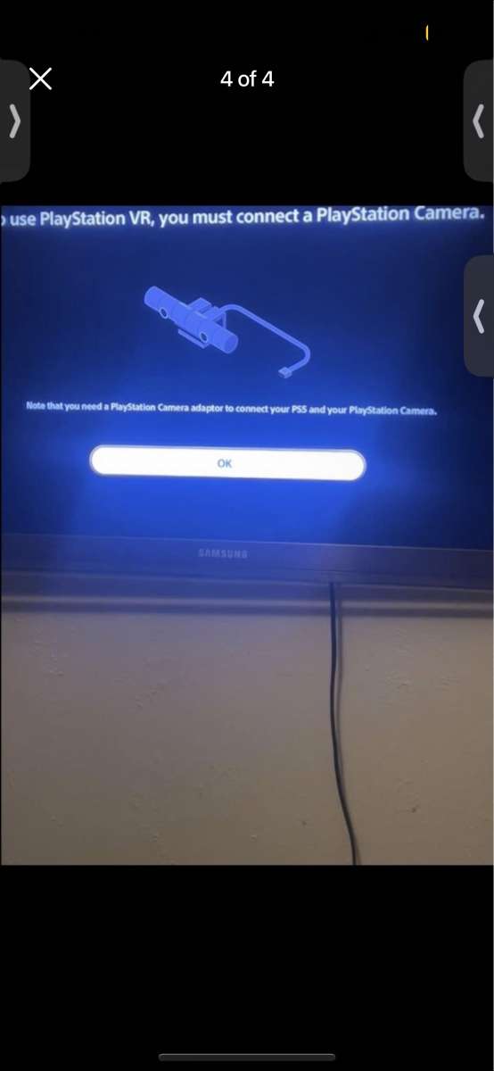 PSVR with mount and 2 games