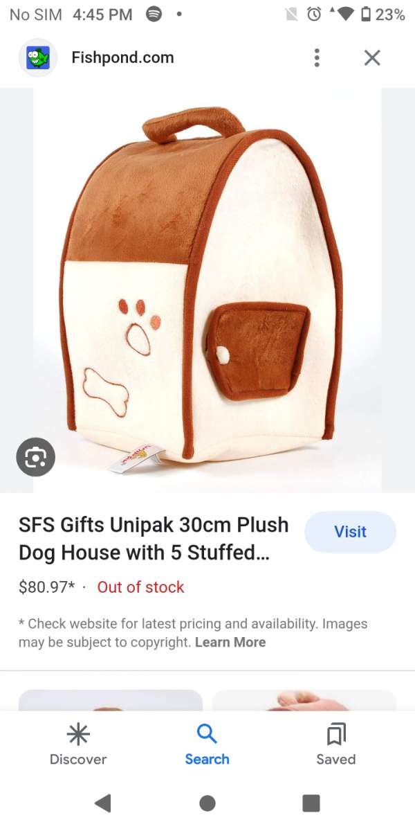 Bassett bean hounds set in plastic an carrying case