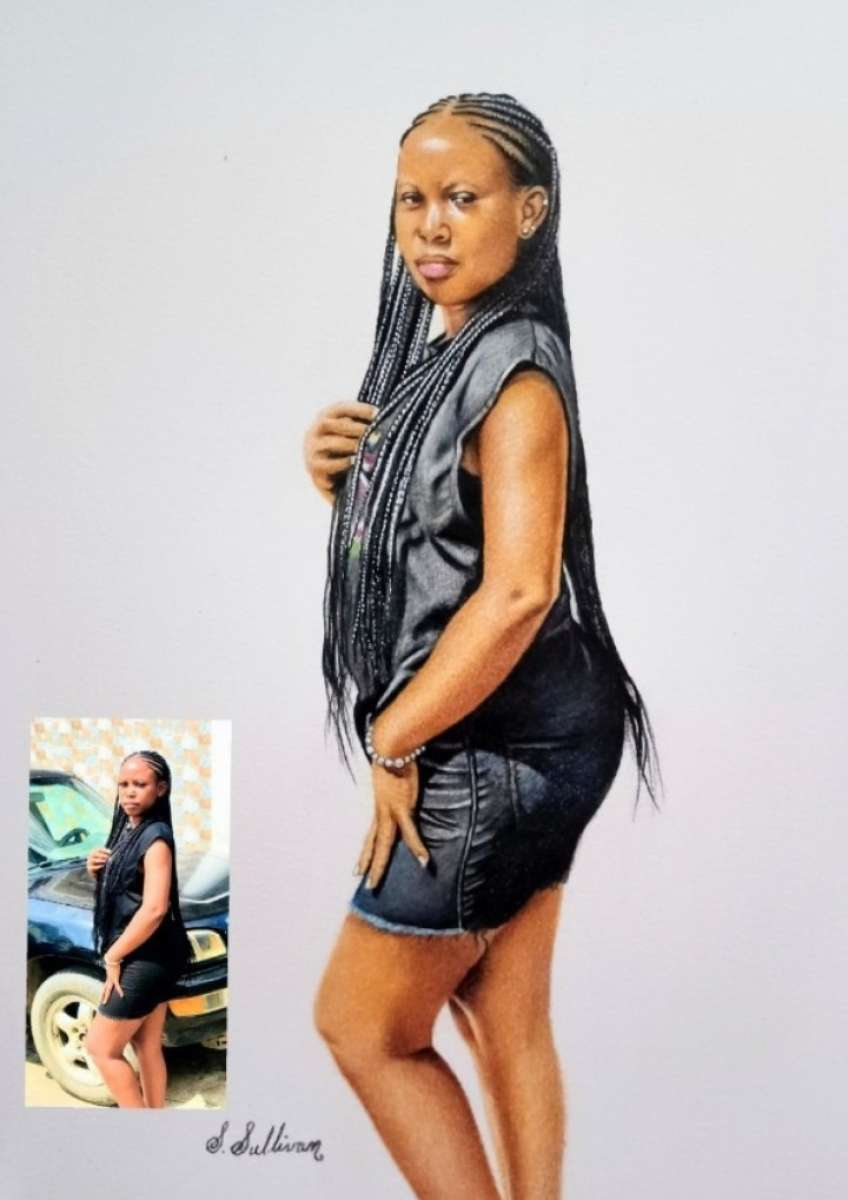 Hand drawn portraits