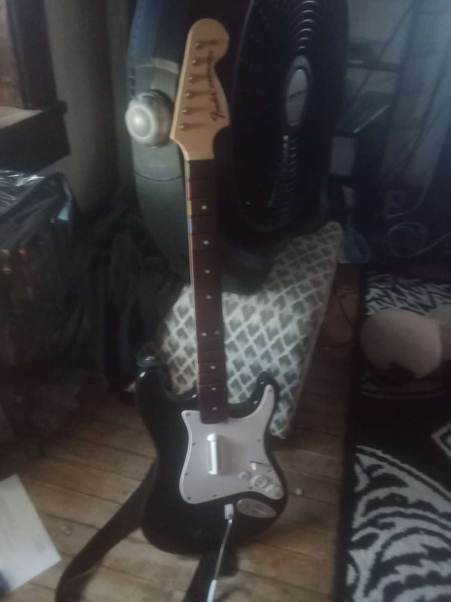 Rock band guitar
