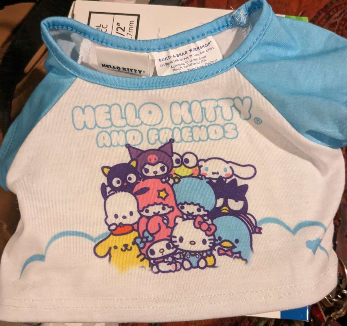 Build a Bear Hello Kitty tshirt