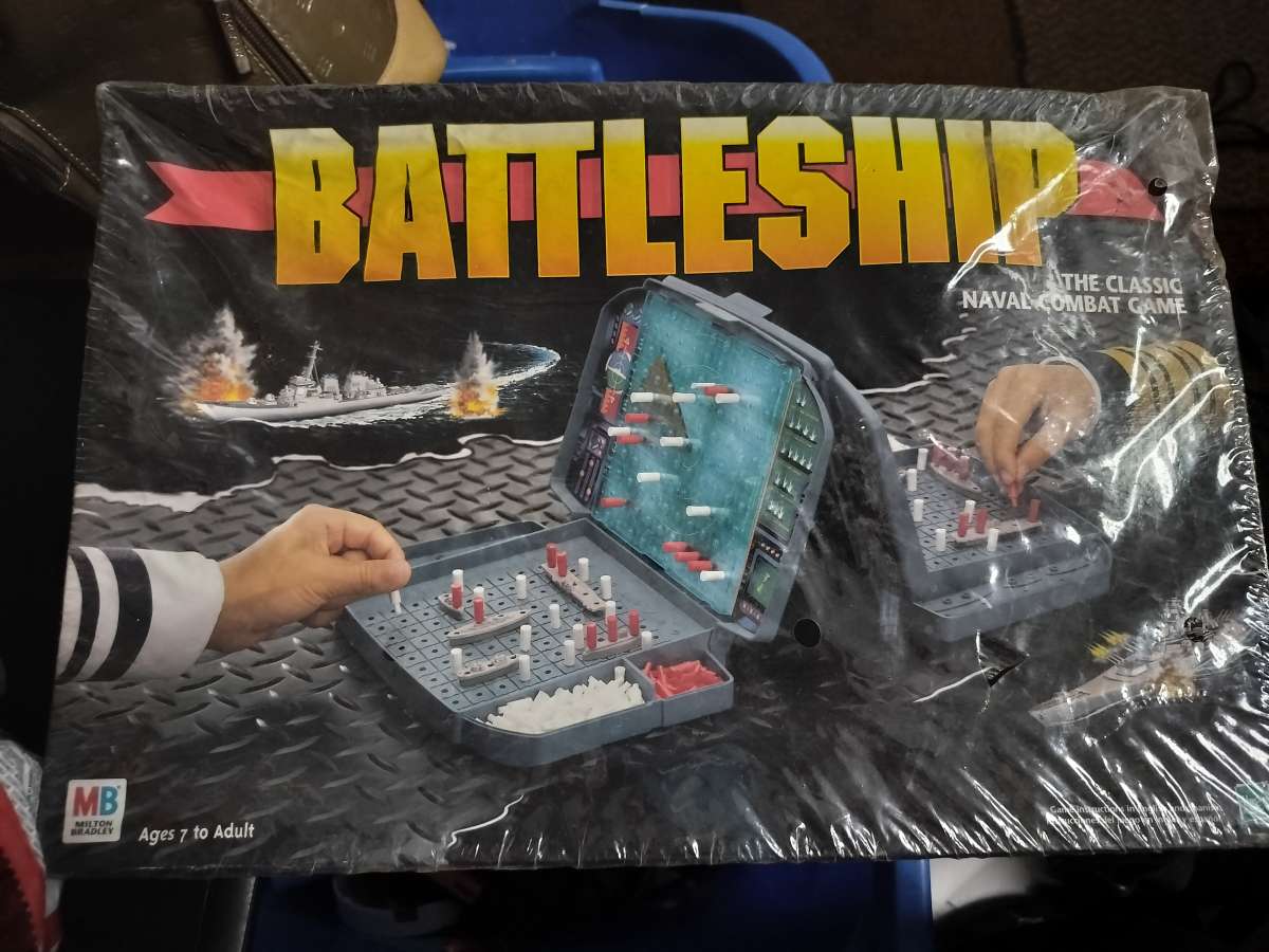vintage battleship