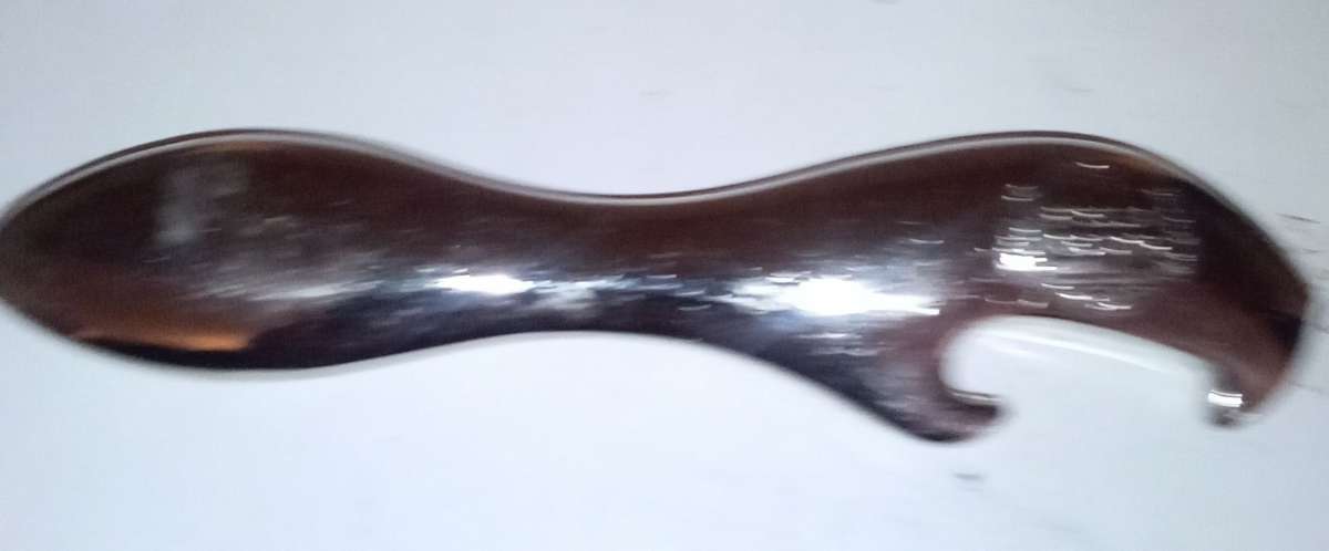 brass candle holder from Shinto shrine