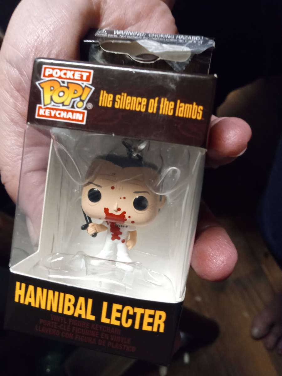 Silence of the Lambs Hannibal Lector collectible keychain