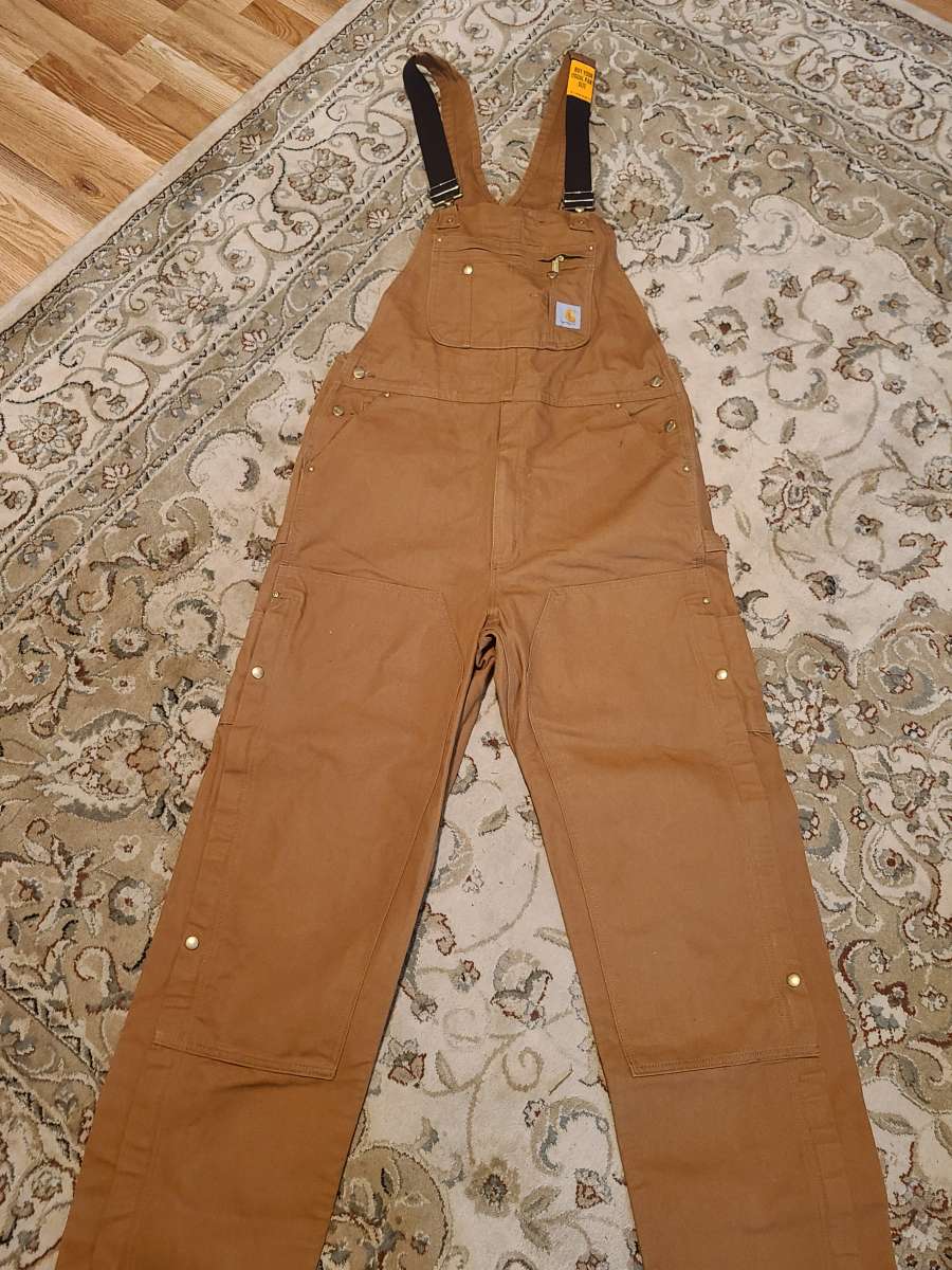 Pair of Carhartt double knee overhauls