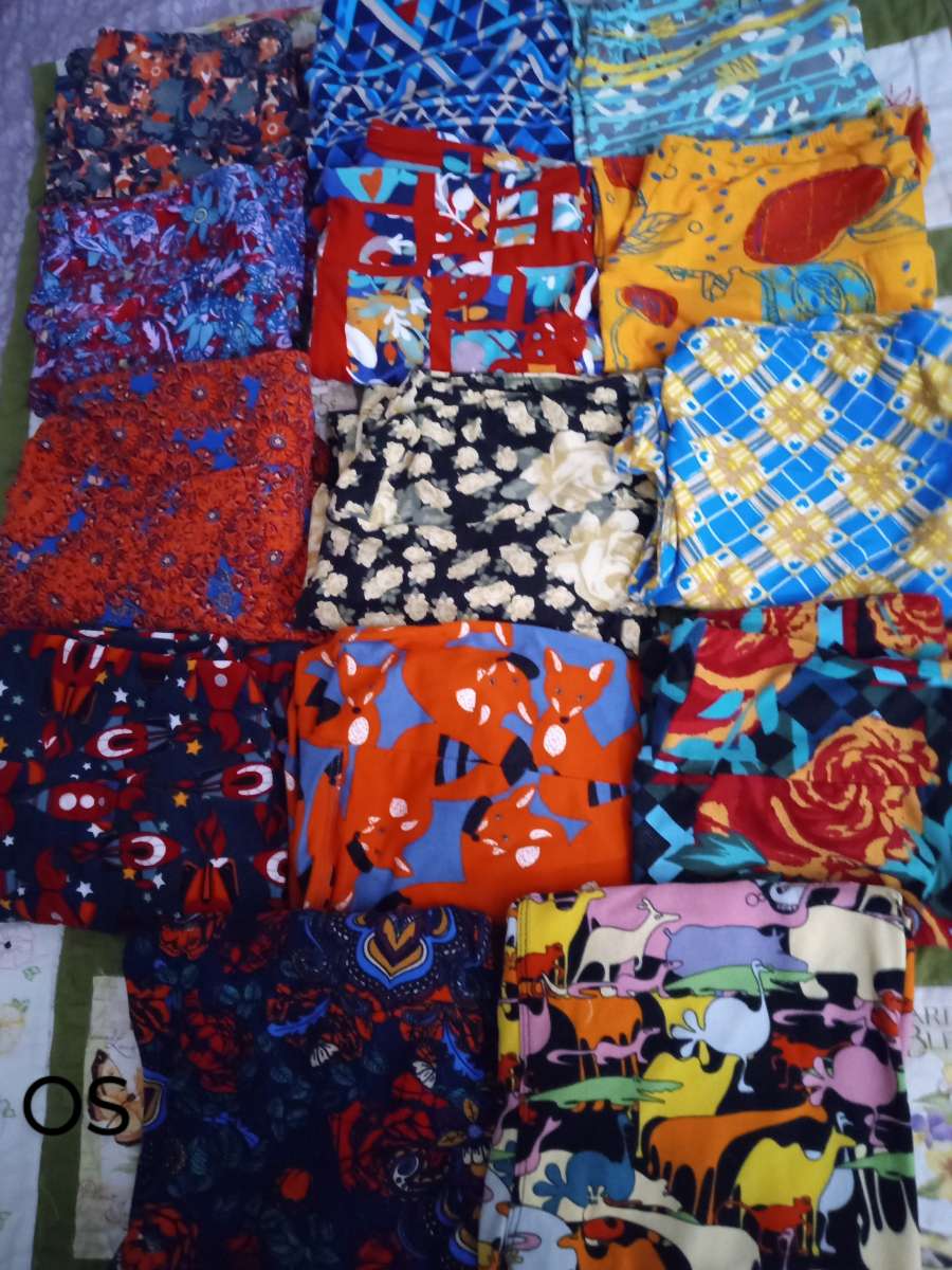 Brand New LuLaRoe OS Leggings 9 each Fit size 2 to 10