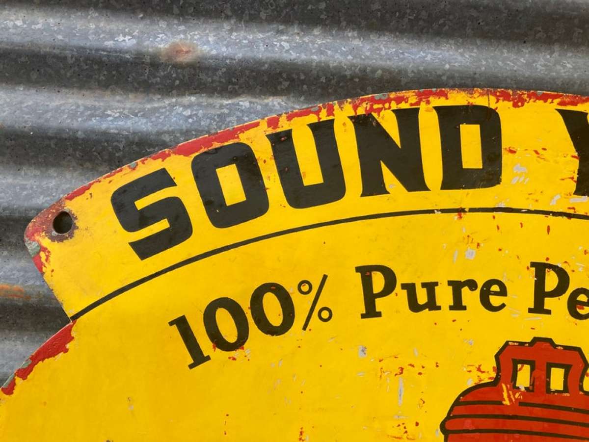 very collectable vintage Pennzoil sign