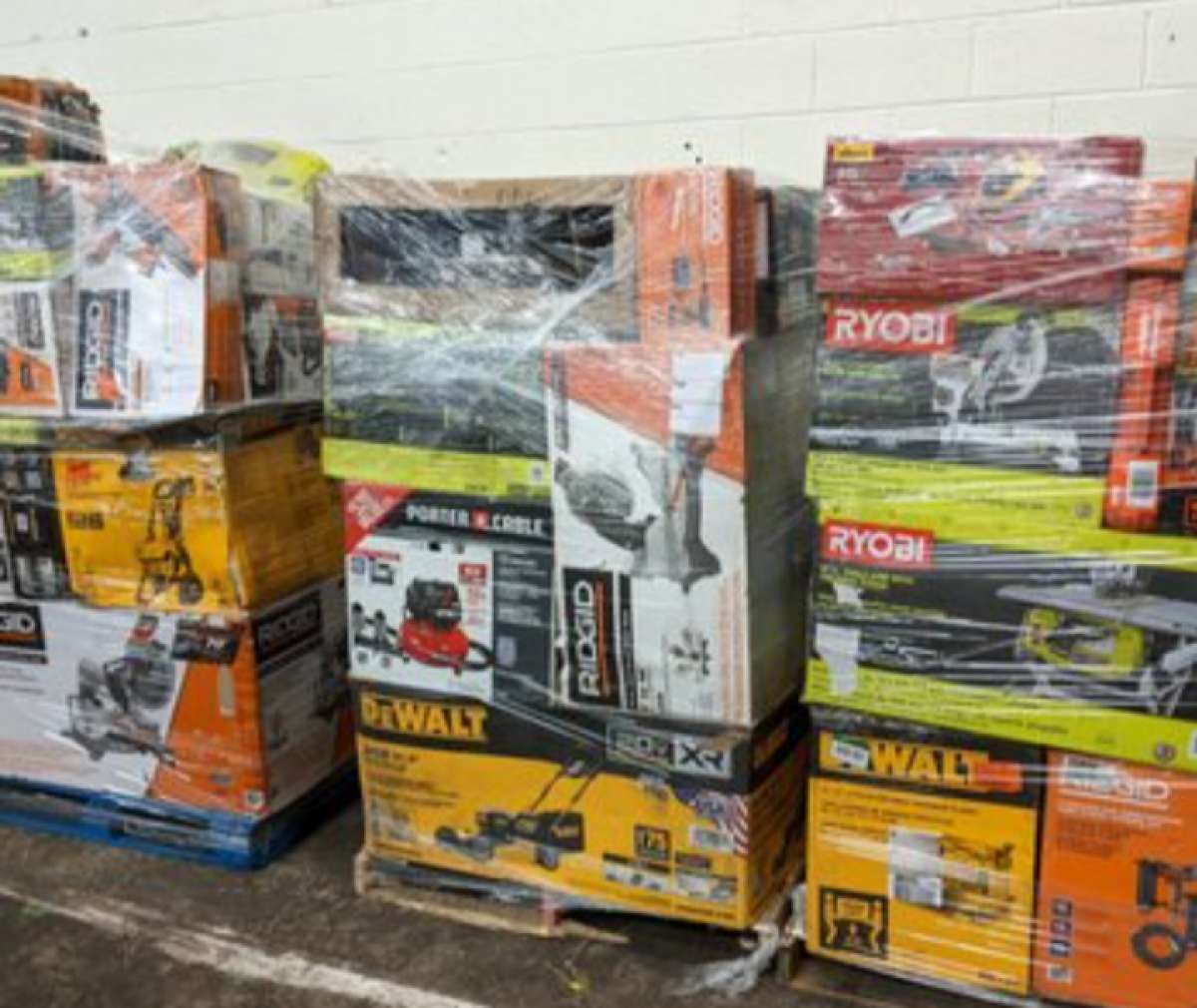 pallets blow out sale only today thru Saturday