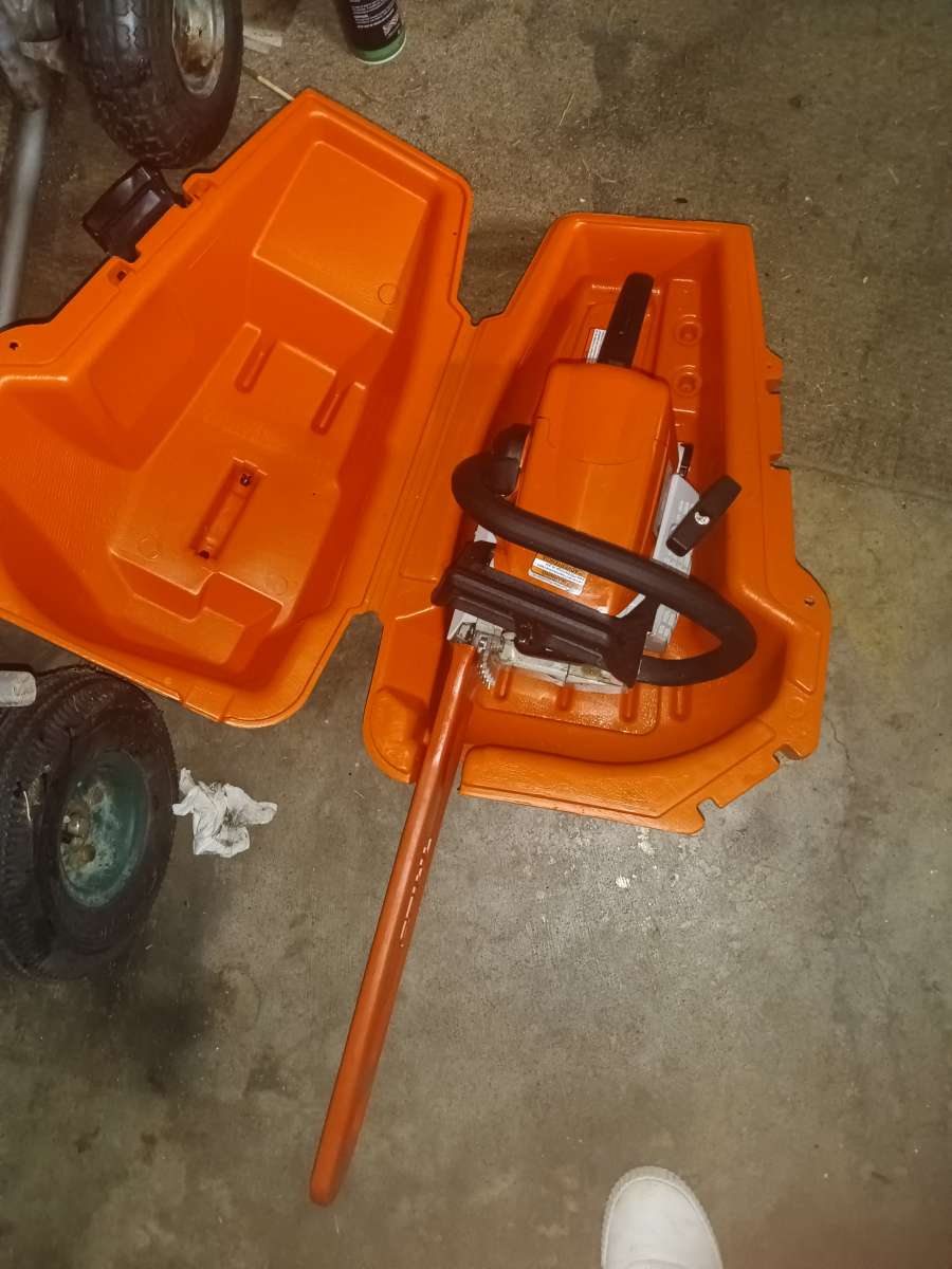 Stihl Chainsaw and Case