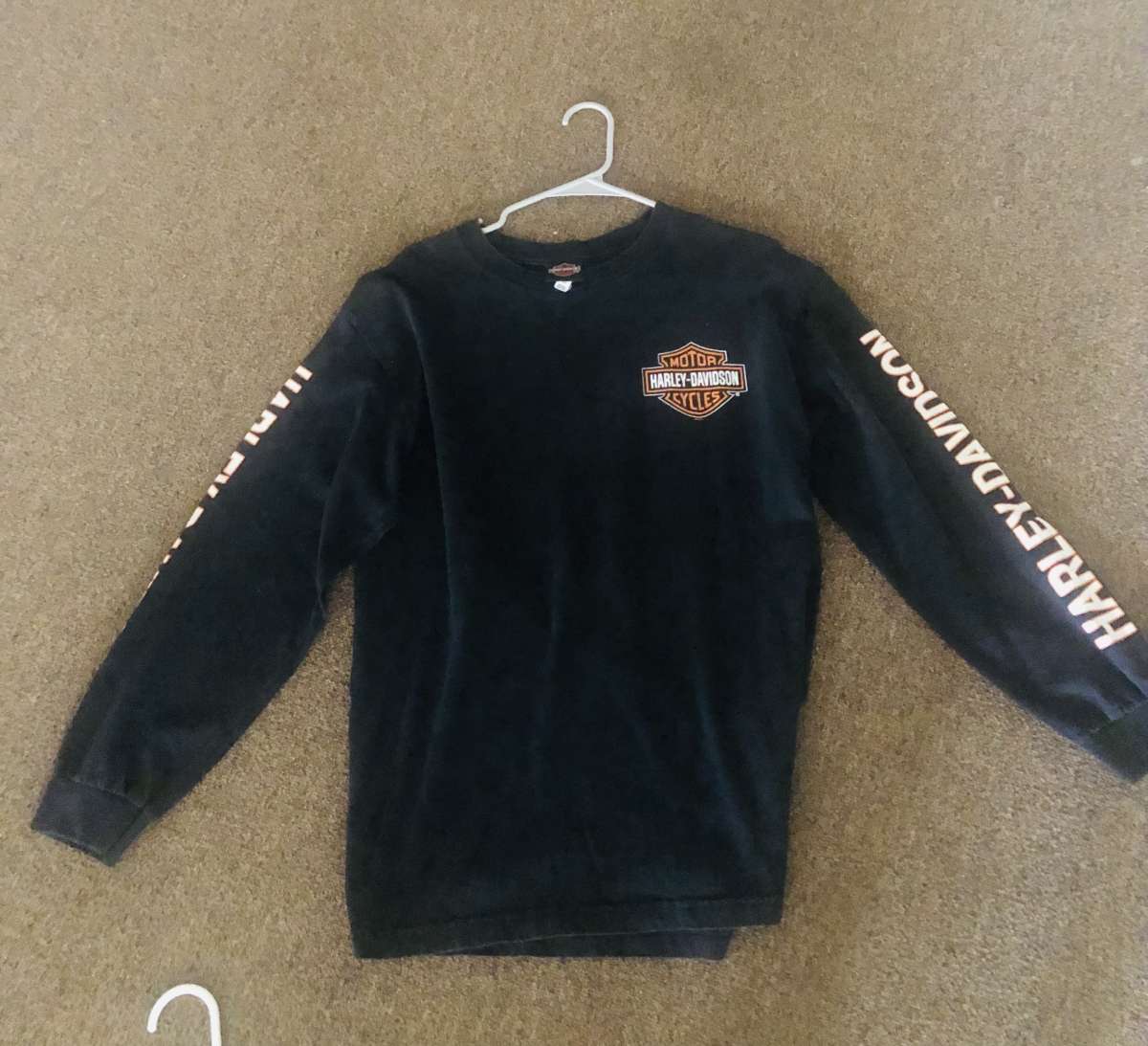 I am selling two Harley Davidson long sleeve