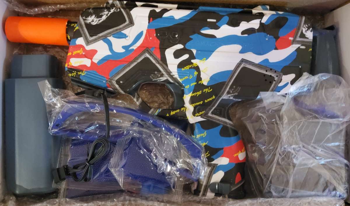 MP9 Shooting Elite High Speed Electric Water Bomb Gun