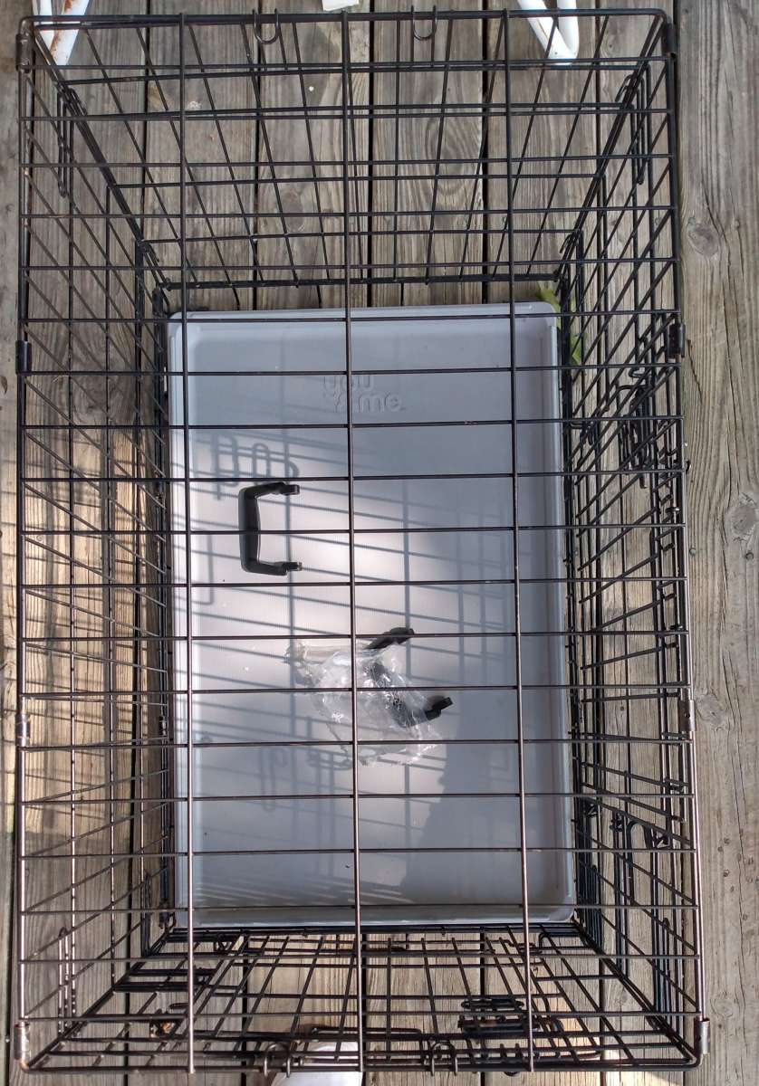 small dog cage