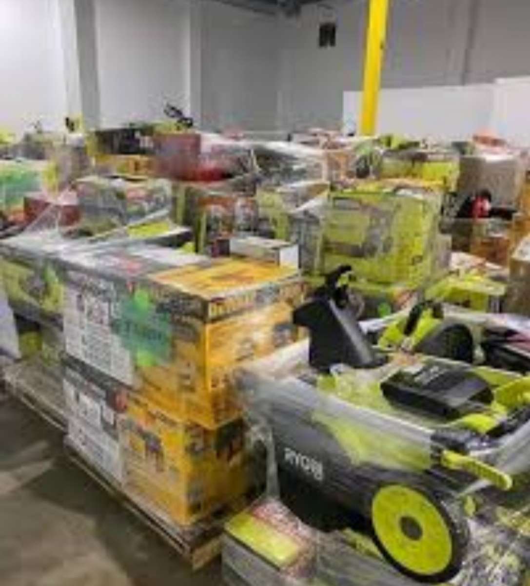 pallets blow out sale only today thru Saturday