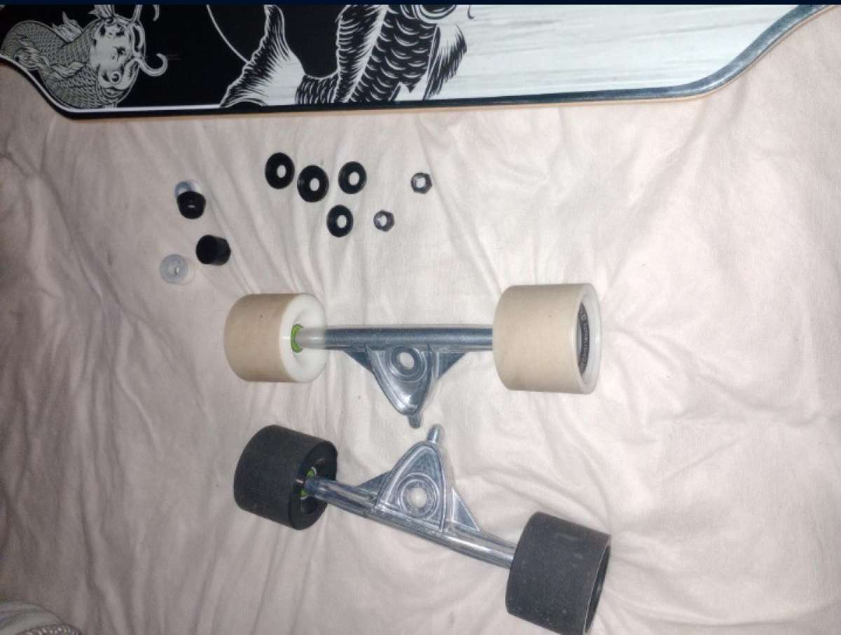 yin and yang longboard