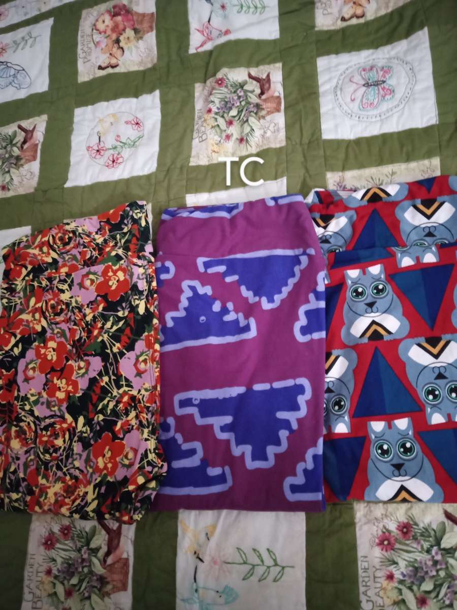 Brand New LuLaRoe TC Leggings 10 each fit size 12 to 18