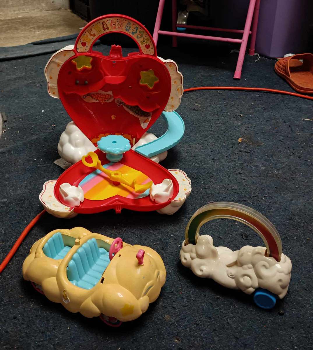 vintage care bears figures and accessories