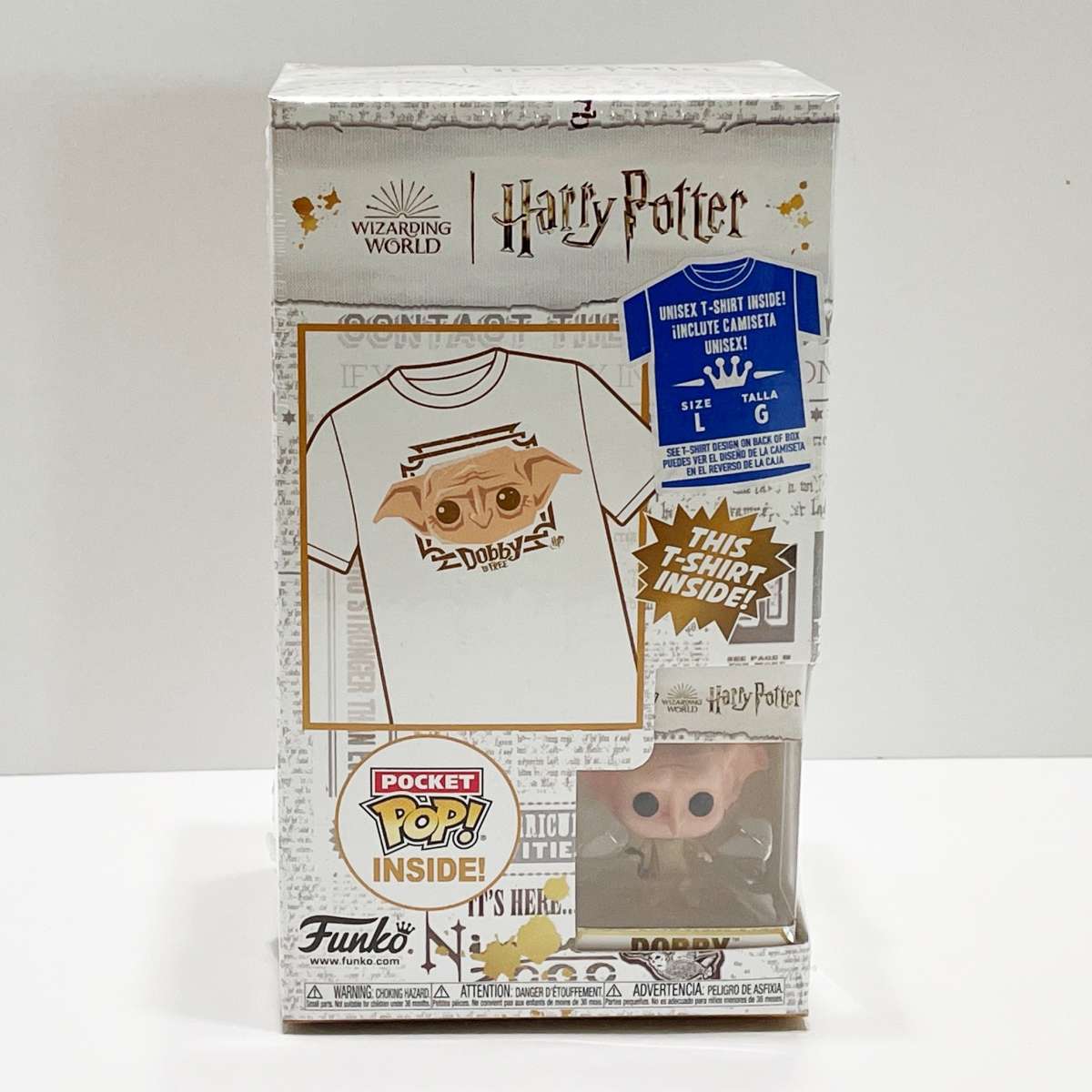 Dobby Is Free House Elf TShirt Kids Large NIB