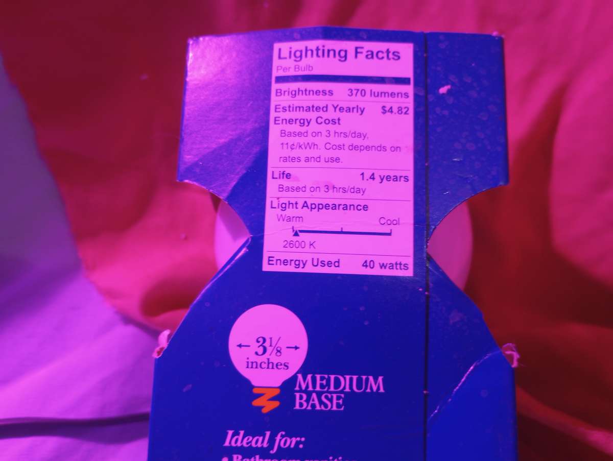 Grow Light for Indoor Plants with Extra 40 watt Bulb