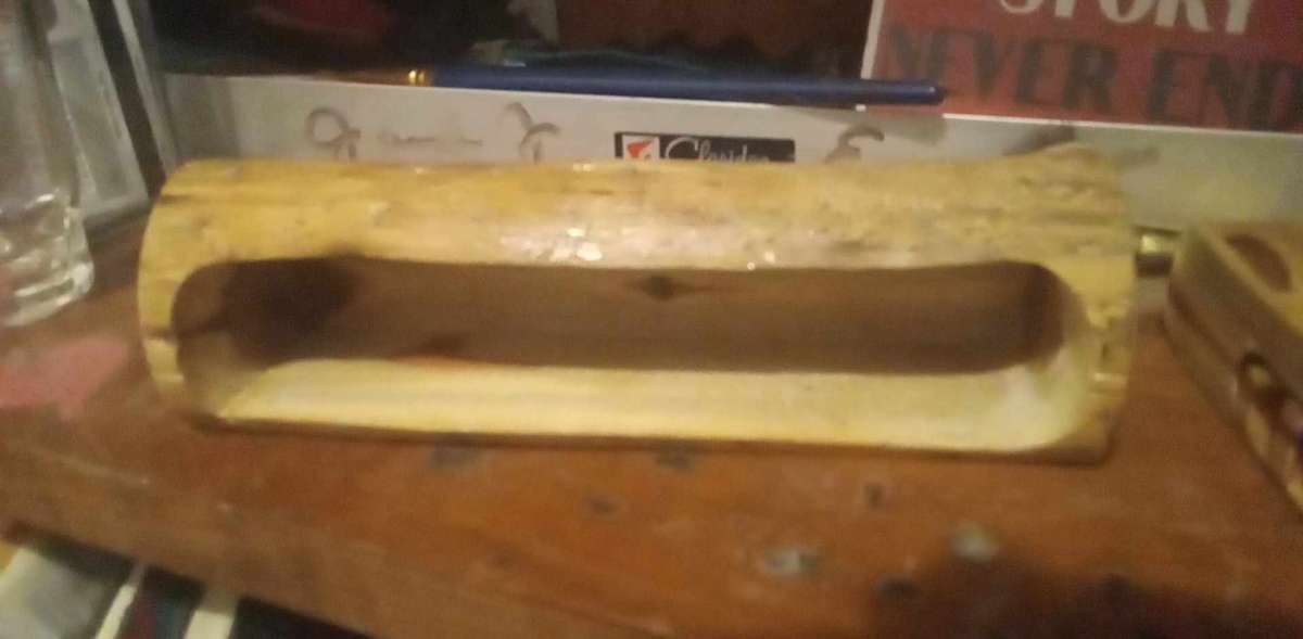 hand made cedar jewelery box with secret stash behind drawer