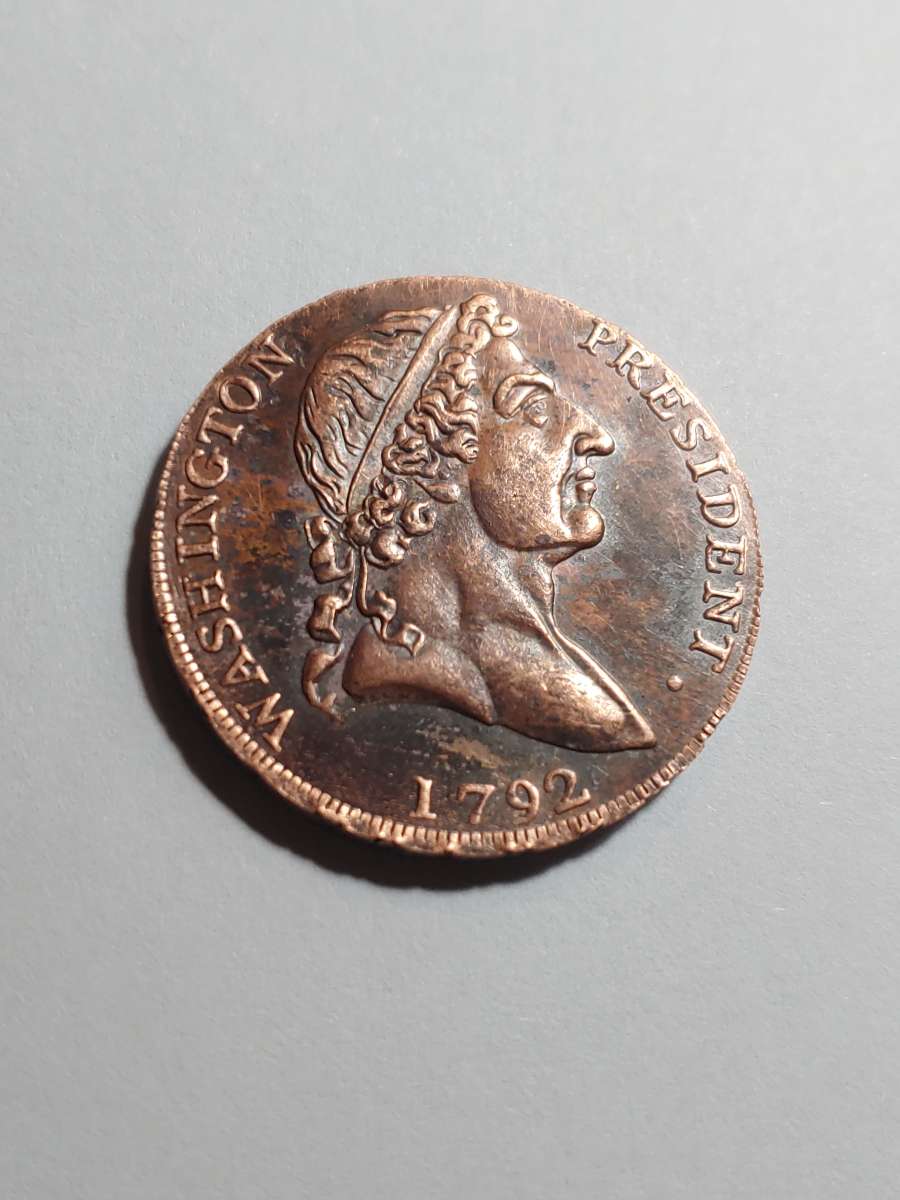 GREAT ART NOVELTY LARGE WASHINGTON PRESIDENT BRONZE ONE CENT