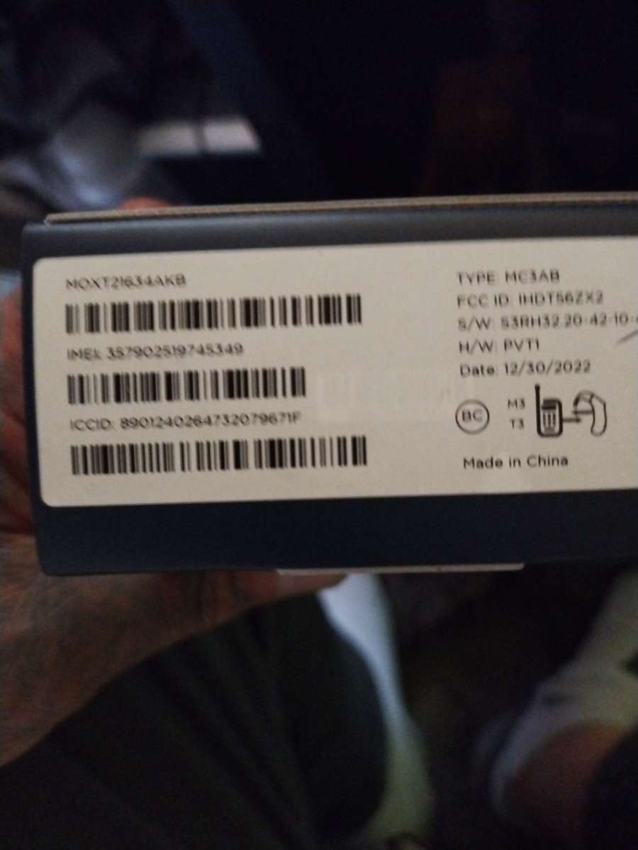 NEW IN BOX MOTO PURE G LTE  TMOBILE