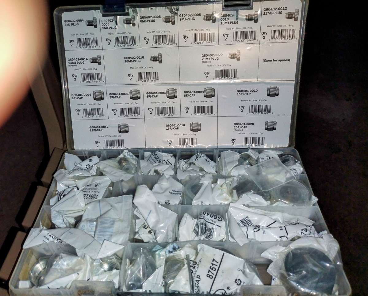 Gates JL plug and cap assortment