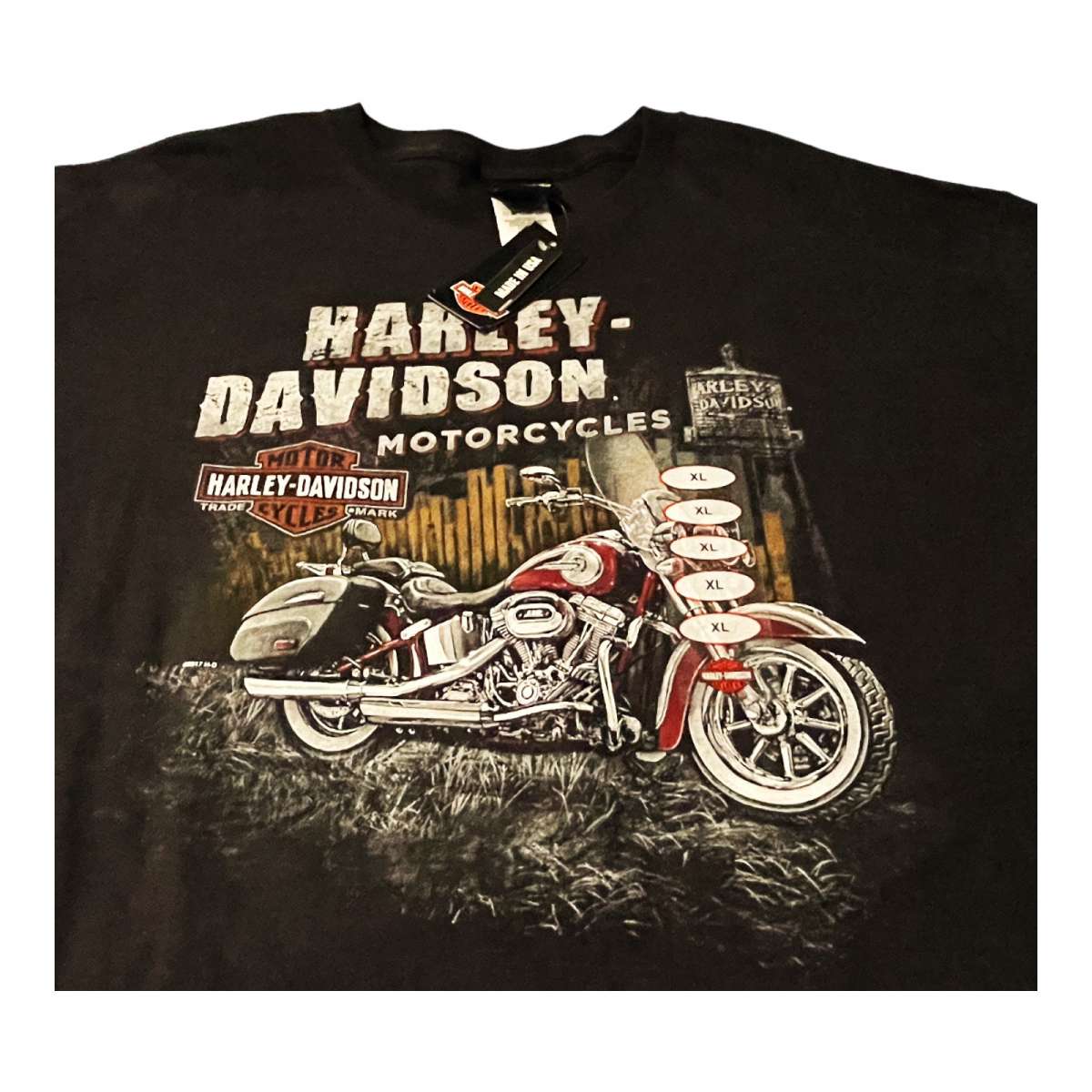 2017 Mountain Creek Harley Davidson Dalton GA Tee CL NWT