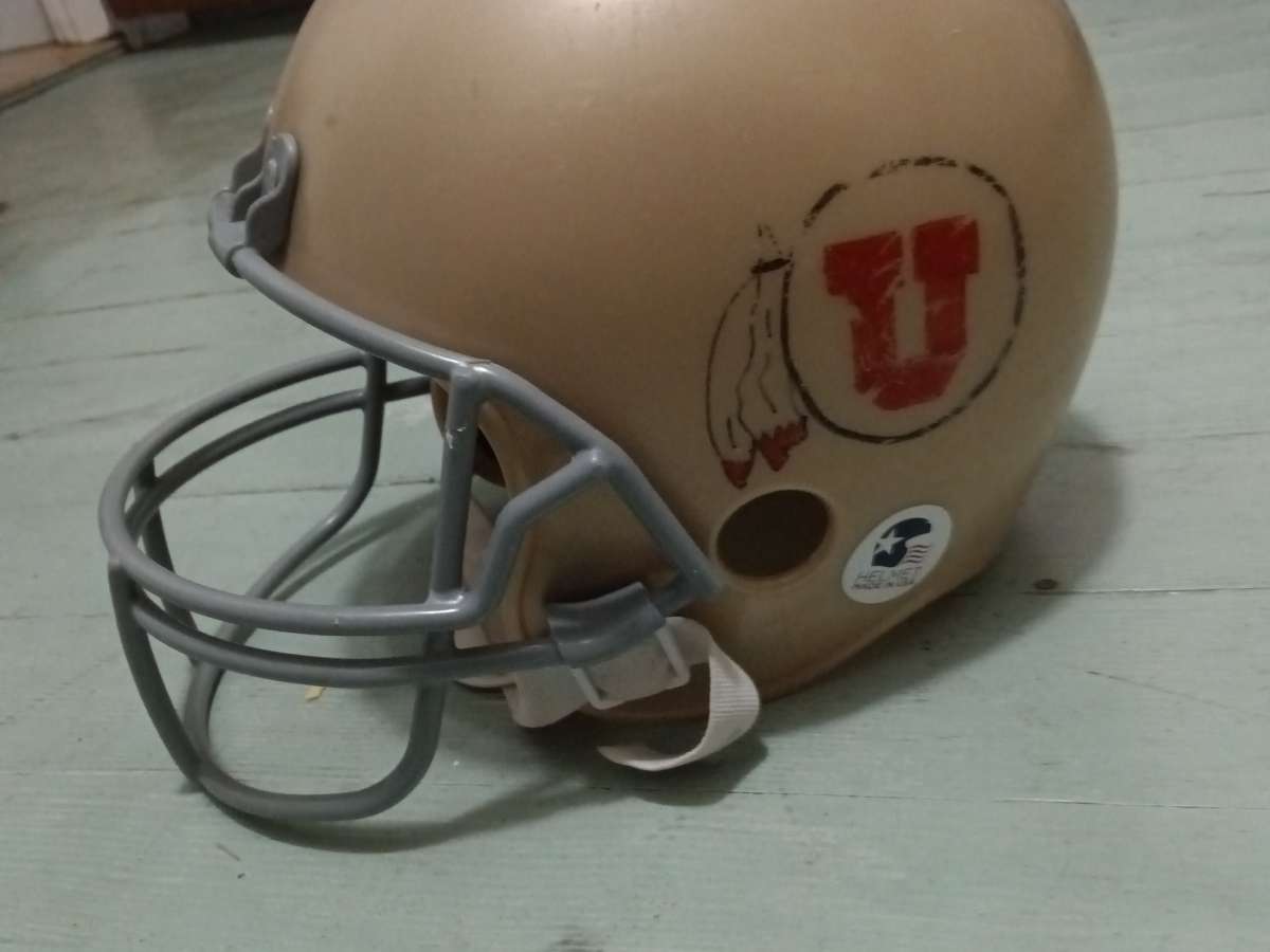 Child football helmet
