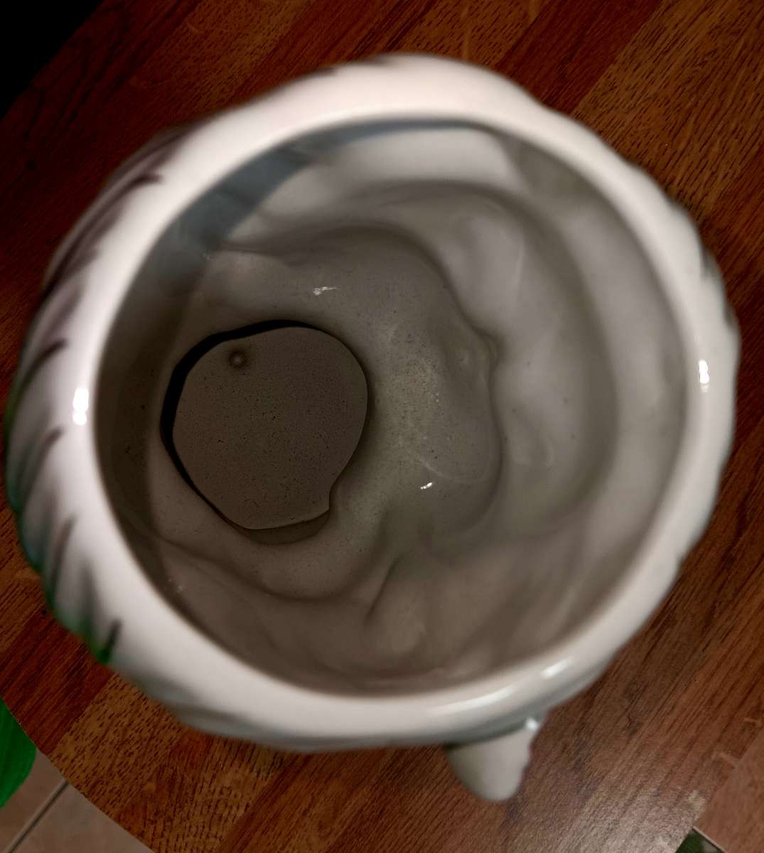 vintage 13 in porcelain painted female beauty head