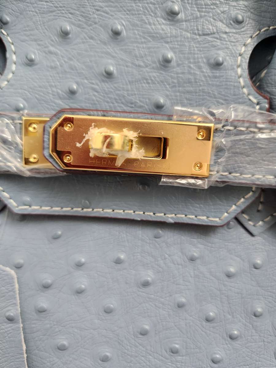 Hermes Birkin cowhide leather