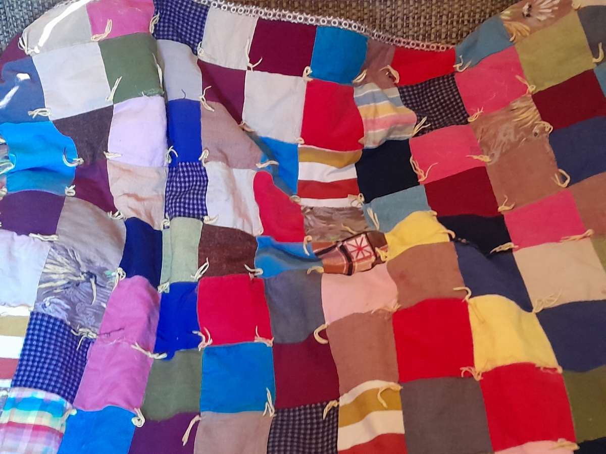 vintage patchwork quilt