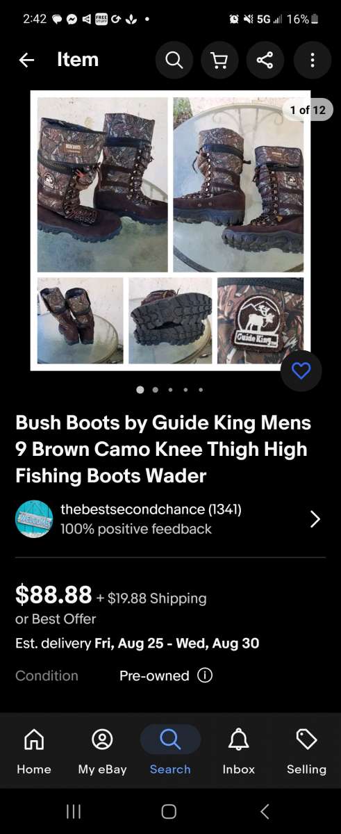 Bush Boots by Guide king