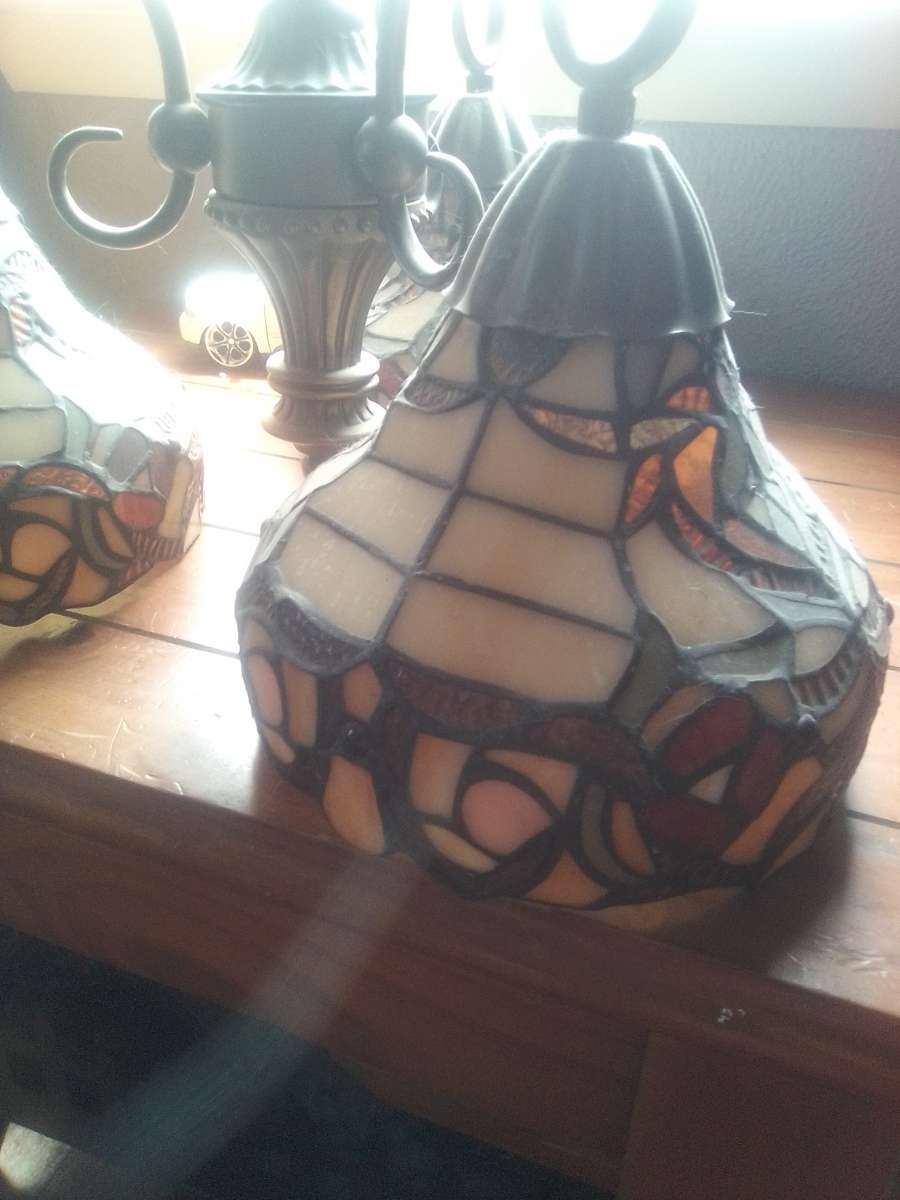 Stain Glass Chandelier