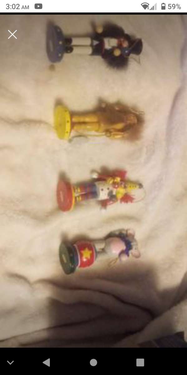 nutcracker village handcrafted ornament vintage canyon