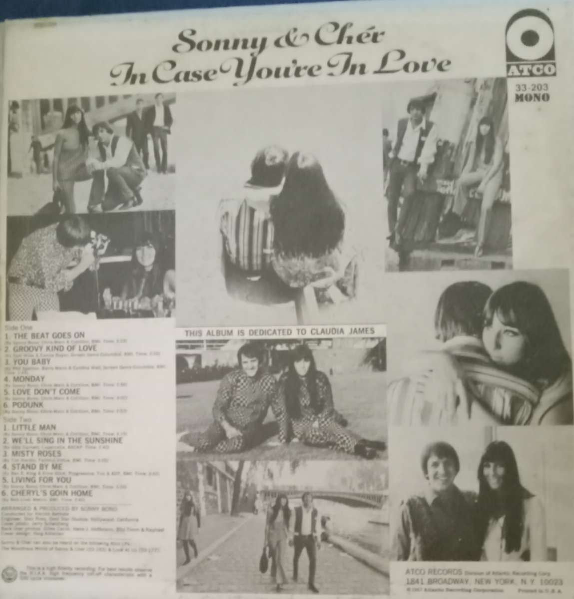 Sonny and cher in case youre in love vinyl