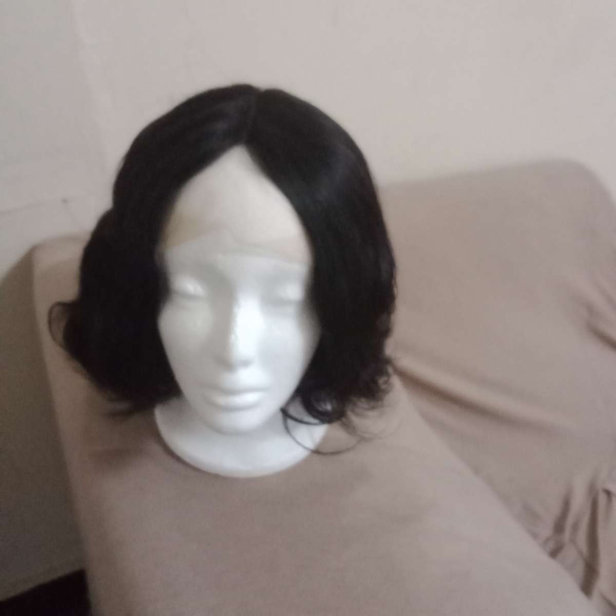human wavy wig with lace