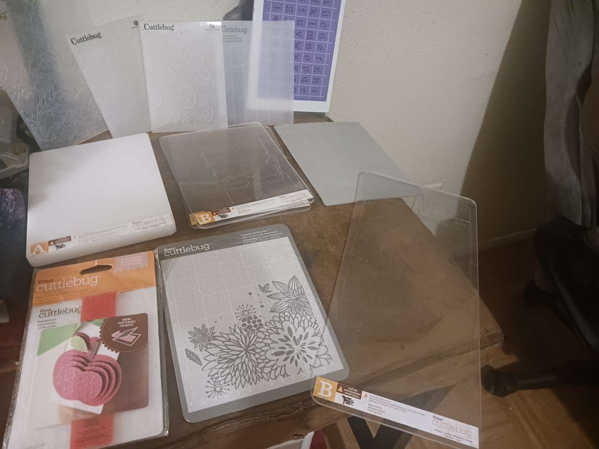 Lot of Cuttlebug Items