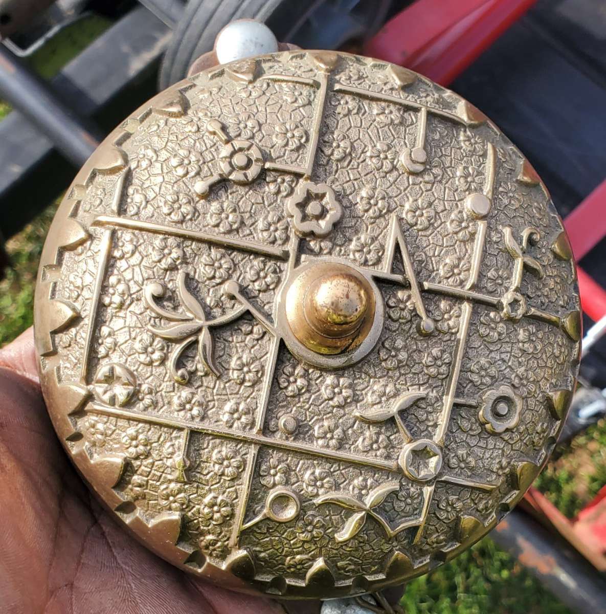 Antique Wall Mount Service Bell