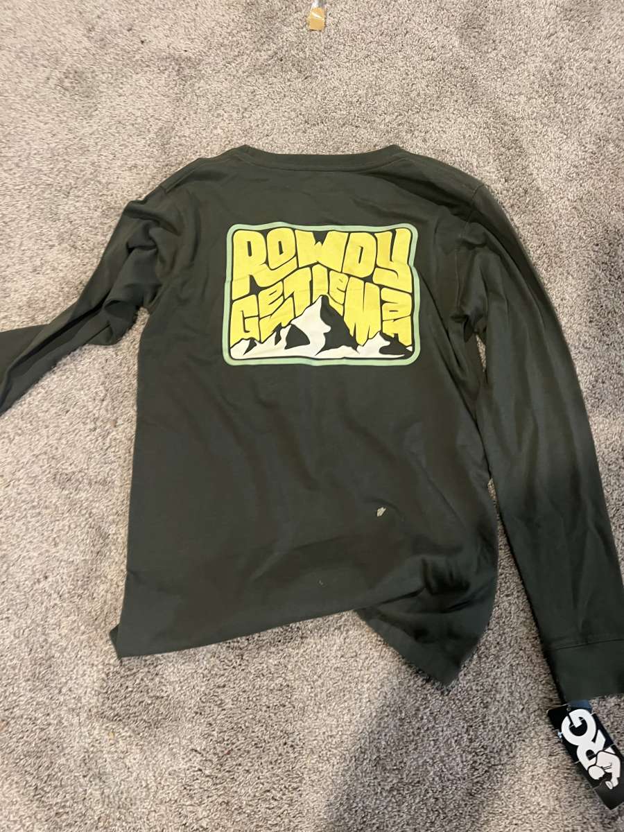 Rowdy Gentleman Long Sleeve Shirt Size Small