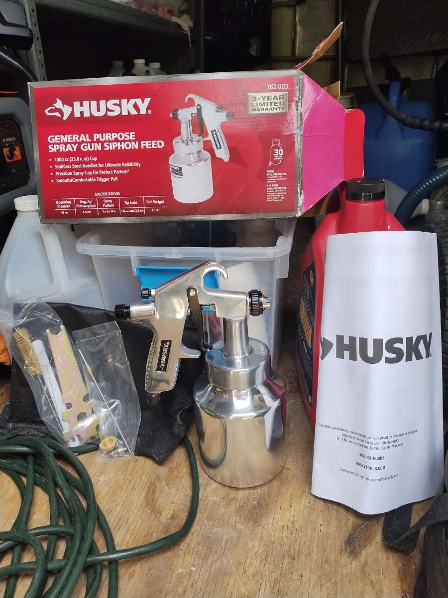 Husky Titanium Spray Gun