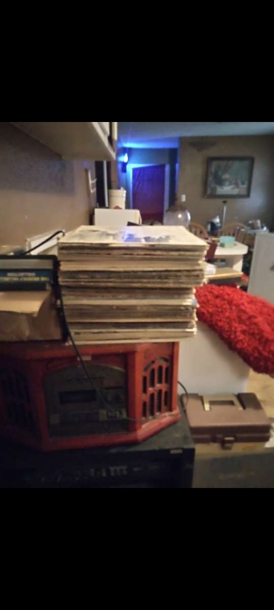 record player tape player radio and cd all in one