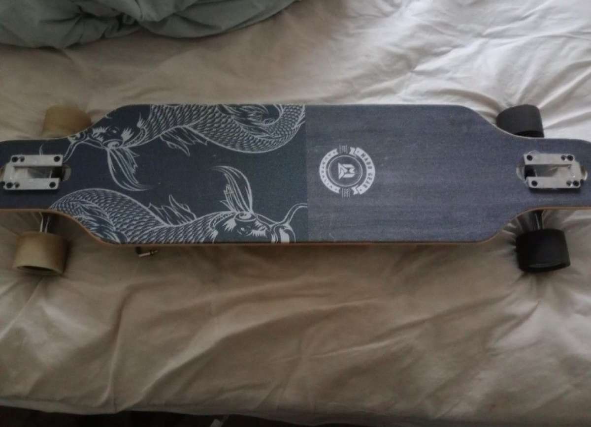 yin and yang longboard