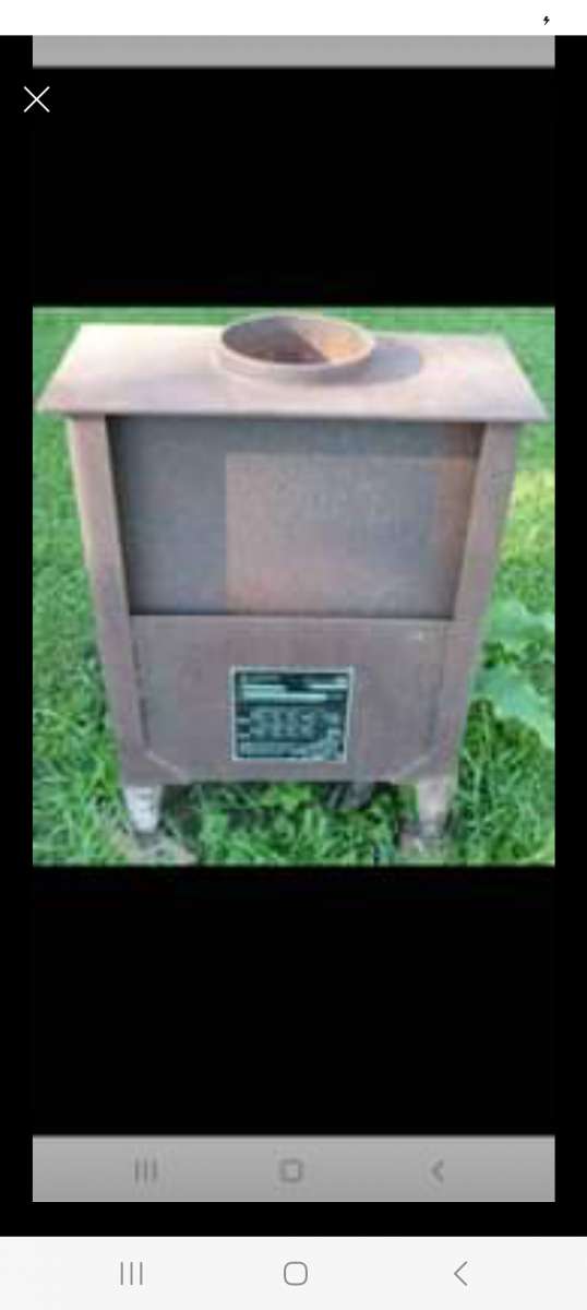 fisher grandma wood burning stove